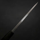 Deba Blue Steel #2 Suminagashi Buffalo Ebony Handle 150mm (5.9”)-[Musashi]-[Japanese-Kitchen-Knives]