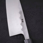 Deba Blue Steel #2 Damascus Shitan Handle 165mm-[Musashi]-[Japanese-Kitchen-Knives]