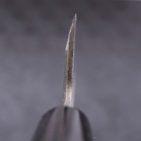 Deba Blue Steel #2 Damascus Shitan Handle 165mm-[Musashi]-[Japanese-Kitchen-Knives]