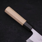 Deba Blue Steel #2 Kasumi Buffalo Magnolia Handle 165mm-[Musashi]-[Japanese-Kitchen-Knives]