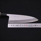 Deba Blue Steel #2 Kasumi Buffalo Magnolia Handle 180mm-[Musashi]-[Japanese-Kitchen-Knives]