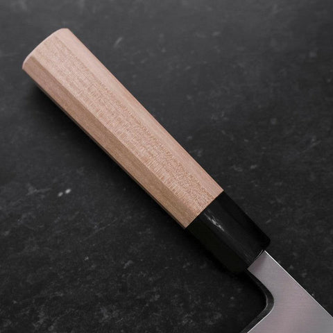 Deba Blue Steel #2 Kasumi Buffalo Magnolia Handle 210mm-[Musashi]-[Japanese-Kitchen-Knives]