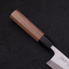 Deba Blue Steel #2 Kasumi Walnut Handle 120mm-[Musashi]-[Japanese-Kitchen-Knives]