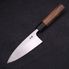 Deba Blue Steel #2 Kasumi Walnut Handle 135mm-[Musashi]-[Japanese-Kitchen-Knives]
