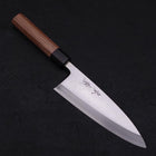 Deba Blue Steel #2 Kasumi Walnut Handle 180mm-[Musashi]-[Japanese-Kitchen-Knives]