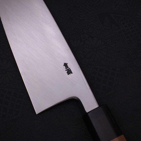 Deba Blue Steel #2 Kasumi Walnut Handle 210mm-[Musashi]-[Japanese-Kitchen-Knives]