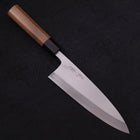 Deba Blue Steel #2 Kasumi Walnut Handle 210mm-[Musashi]-[Japanese-Kitchen-Knives]