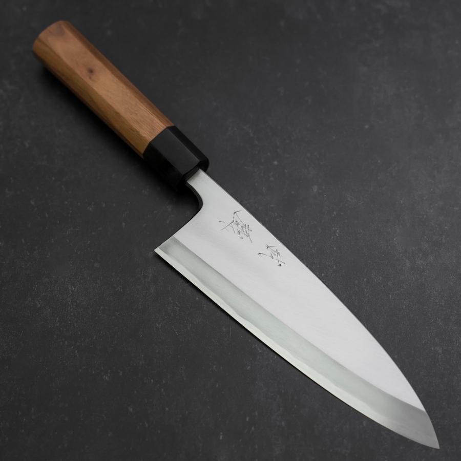 Deba Blue Steel #2 Kasumi Walnut Handle 210mm (8.3”)