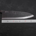Deba Blue Steel #2 Kurouchi Buffalo Ebony Handle 270mm - Thick-[Musashi]-[Japanese-Kitchen-Knives]