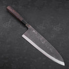 Deba Blue Steel #2 Kurouchi Buffalo Ebony Handle 270mm - Thick-[Musashi]-[Japanese-Kitchen-Knives]