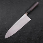 Deba Blue Steel #2 Kurouchi Buffalo Ebony Handle 270mm - Thin-[Musashi]-[Japanese-Kitchen-Knives]