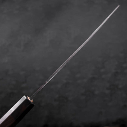 Deba Blue Steel #2 Kurouchi Buffalo Ebony Handle 270mm - Thin-[Musashi]-[Japanese-Kitchen-Knives]