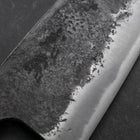 Deba Blue Steel #2 Kurouchi Buffalo Magnolia Handle 170mm-[Musashi]-[Japanese-Kitchen-Knives]