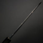 Deba Double Bevel White Steel #2 Kurouchi Buffalo Magnolia Handle 180mm (7”)-[Musashi]-[Japanese-Kitchen-Knives]