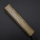 Deba Double Bevel White Steel #2 Kurouchi Oak Handle 150mm-[Musashi]-[Japanese-Kitchen-Knives]