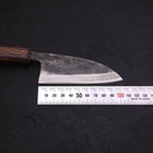 Deba Double Bevel White Steel #2 Kurouchi Sumi Urushi Handle 105mm-[Musashi]-[Japanese-Kitchen-Knives]