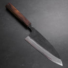 Deba Double Bevel White Steel #2 Kurouchi Sumi Urushi Handle 180mm-[Musashi]-[Japanese-Kitchen-Knives]