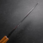 Deba Double Bevel White Steel #2 Kurouchi Oak Handle 180mm-[Musashi]-[Japanese-Kitchen-Knives]