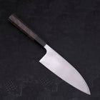 Deba Left Hand AUS-10 Polished Buffalo Wenge Handle 165mm-[Musashi]-[Japanese-Kitchen-Knives]