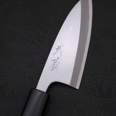 Deba SK Steel Kasumi Magnolia Handle 105mm-[Musashi]-[Japanese-Kitchen-Knives]