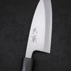 Deba SK Steel Kasumi Magnolia Handle 120mm-[Musashi]-[Japanese-Kitchen-Knives]