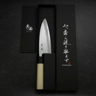 Deba SK Steel Kasumi Magnolia Handle 150mm (5.9”)-[Musashi]-[Japanese-Kitchen-Knives]