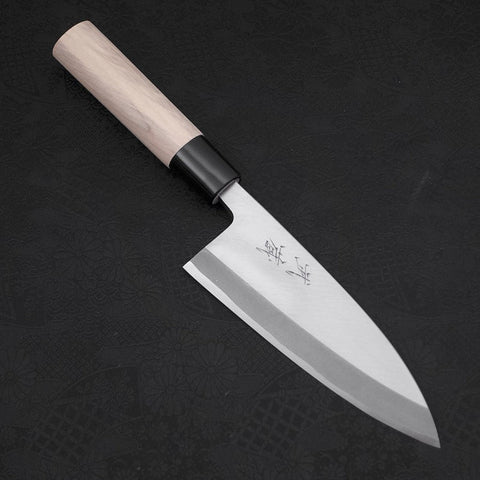Deba SK Steel Kasumi Magnolia Handle 155mm-[Musashi]-[Japanese-Kitchen-Knives]