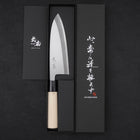 Deba SK Steel Kasumi Magnolia Handle 165mm-[Musashi]-[Japanese-Kitchen-Knives]