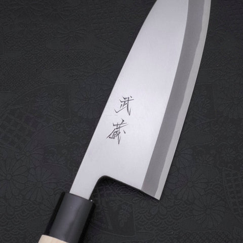 Deba SK Steel Kasumi Magnolia Handle 180mm-[Musashi]-[Japanese-Kitchen-Knives]