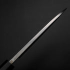 Deba Silver Steel #3 Kasumi Buffalo Ebony Handle 165mm (6.5”)-[Musashi]-[Japanese-Kitchen-Knives]