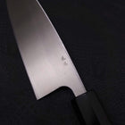 Deba Silver Steel #3 Kasumi Buffalo Ebony Handle 165mm-[Musashi]-[Japanese-Kitchen-Knives]