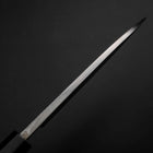 Deba Silver Steel #3 Kasumi Buffalo Ebony Handle 165mm-[Musashi]-[Japanese-Kitchen-Knives]
