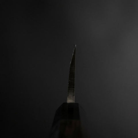 Deba Silver Steel #3 Kasumi Buffalo Ebony Handle 210mm-[Musashi]-[Japanese-Kitchen-Knives]