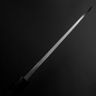 Deba Silver Steel #3 Kasumi Buffalo Ebony Handle 210mm-[Musashi]-[Japanese-Kitchen-Knives]
