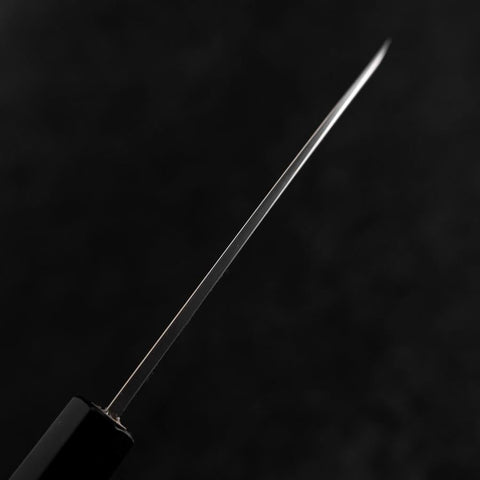 Deba Silver Steel #3 Kasumi Buffalo Magnolia Handle 120mm (4.7”)-[Musashi]-[Japanese-Kitchen-Knives]