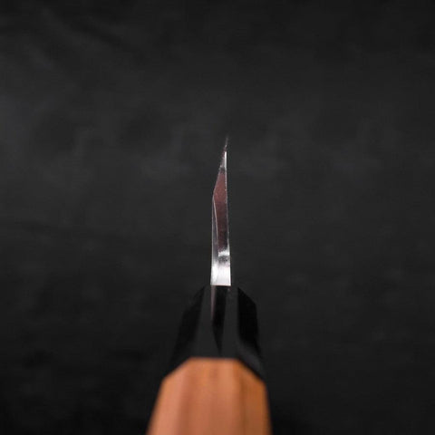 Deba Silver Steel #3 Kasumi Buffalo Teak Handle 165mm-[Musashi]-[Japanese-Kitchen-Knives]