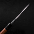Deba Silver Steel #3 Kasumi Buffalo Teak Handle 165mm-[Musashi]-[Japanese-Kitchen-Knives]