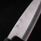 Deba Silver Steel #3 Kasumi Buffalo Teak Handle 180mm-[Musashi]-[Japanese-Kitchen-Knives]