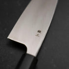 Deba Silver Steel #3 Kasumi Buffalo Teak Handle 180mm-[Musashi]-[Japanese-Kitchen-Knives]