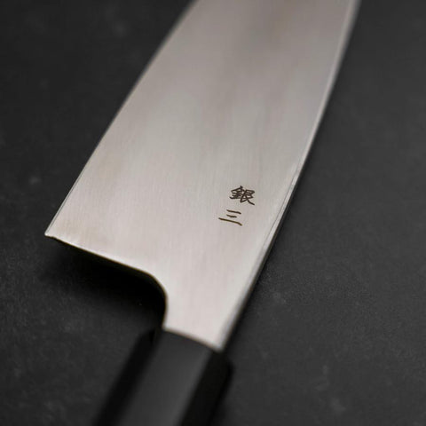 Deba Silver Steel #3 Kasumi Buffalo Teak Handle 180mm-[Musashi]-[Japanese-Kitchen-Knives]