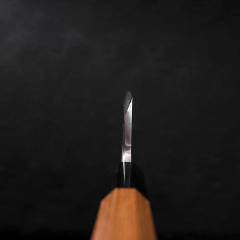 Deba Silver Steel #3 Kasumi Buffalo Teak Handle 180mm-[Musashi]-[Japanese-Kitchen-Knives]