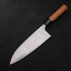Deba Silver Steel #3 Kasumi Buffalo Teak Handle 210mm-[Musashi]-[Japanese-Kitchen-Knives]