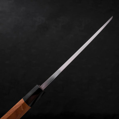 Deba Silver Steel #3 Kasumi Buffalo Teak Handle 210mm-[Musashi]-[Japanese-Kitchen-Knives]