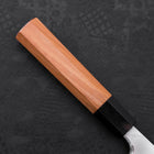 Deba Silver Steel #3 Kasumi Buffalo Teak Handle 210mm-[Musashi]-[Japanese-Kitchen-Knives]