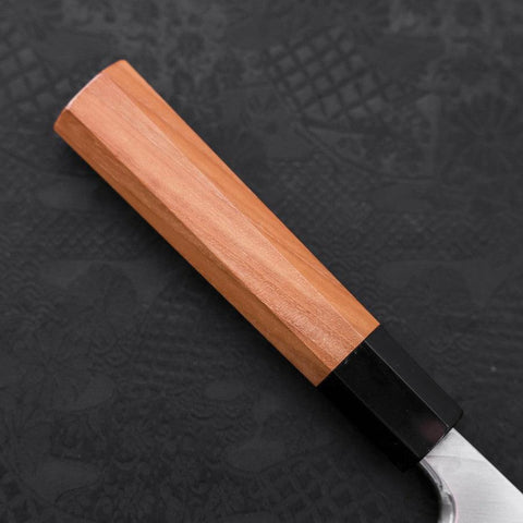 Deba Silver Steel #3 Kasumi Buffalo Teak Handle 210mm-[Musashi]-[Japanese-Kitchen-Knives]