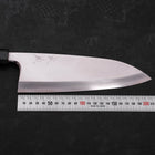 Deba Silver Steel #3 Kasumi Buffalo Teak Handle 210mm-[Musashi]-[Japanese-Kitchen-Knives]