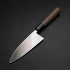 Deba VG-10 Damascus Buffalo Teak Handle 165mm (6.5”)-[Musashi]-[Japanese-Kitchen-Knives]
