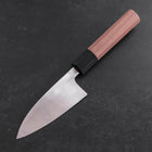 Deba VG-10 Nashiji Walnut Handle 105mm-[Musashi]-[Japanese-Kitchen-Knives]