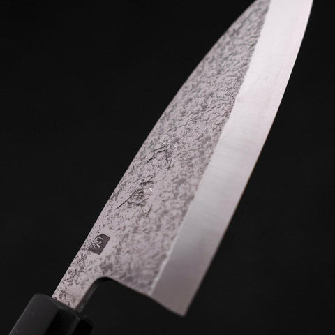Deba VG-10 Nashiji Walnut Handle 120mm (4.7”)-[Musashi]-[Japanese-Kitchen-Knives]