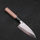 Deba VG-10 Nashiji Walnut Handle 120mm (4.7”)-[Musashi]-[Japanese-Kitchen-Knives]